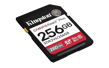キングストン SDXCカード 256GB 最大280MB/s UHS-II V6 キングストン SDXCカード 256GB 最大280MB/s UHS-II V6